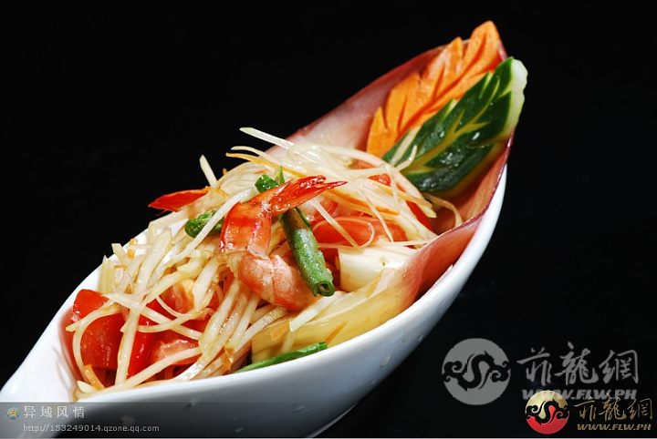 鮮蝦青木瓜沙拉199