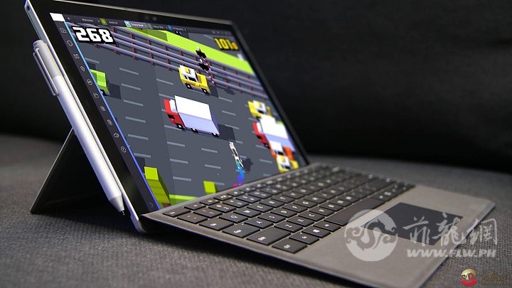 Surface Pro 4 Running BlueStacks 2.jpg