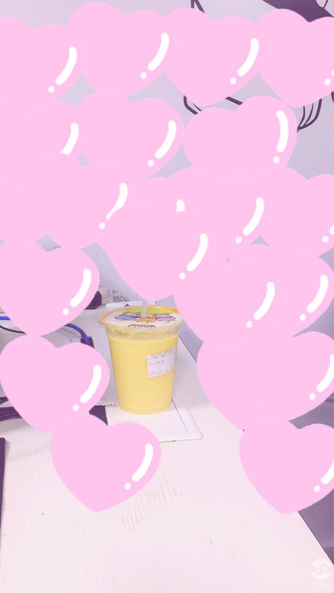 一杯140P不到300ML的芒果汁