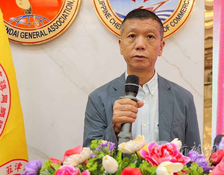 李鸿铭会长致词。.JPG